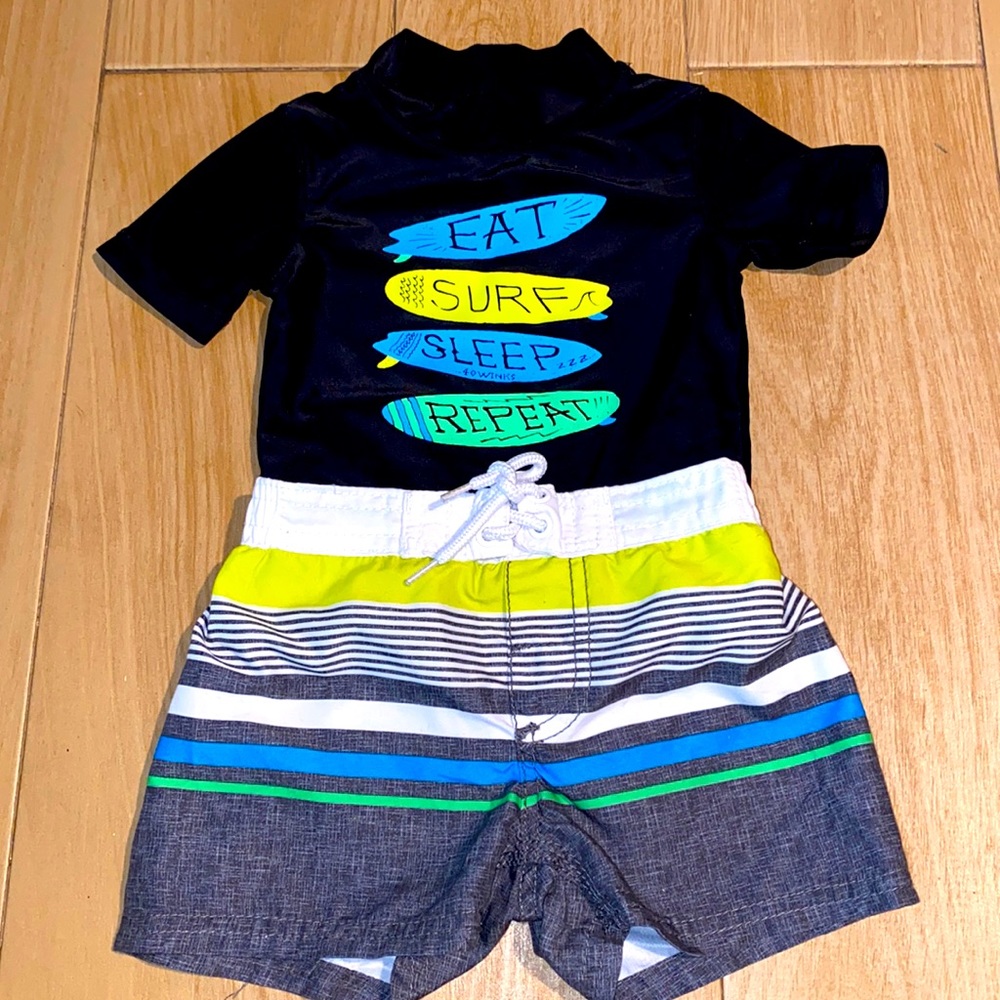 OshKosh B’gosh Swim trunks & top